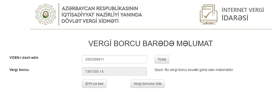 "Az-Lead"in akkumulyator zavodunun vergi borcu milyonu ötüb