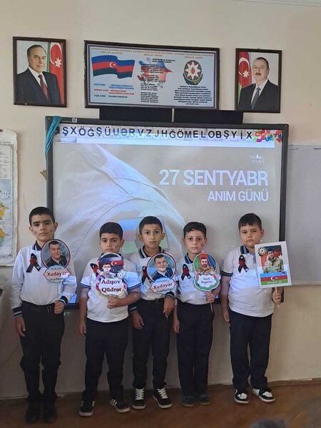 265 nömrəli tam orta məktəbin "2ç" sinifində Anım Günü qeyd edildi