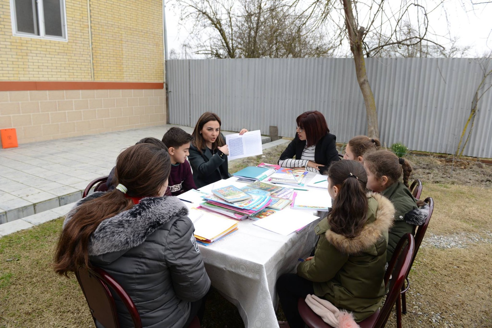 “Gəzən Akademiya” layihəsi Göyçayın Məlikkənd kəndində uşaqlarla görüş keçirdi