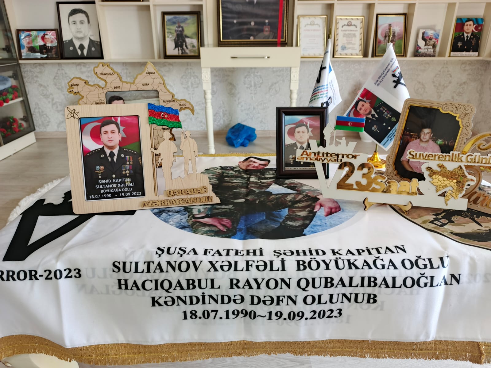Bu gün şəhid kapitan Xəlfəli Sultanovun doğum günüdür (FOTO)