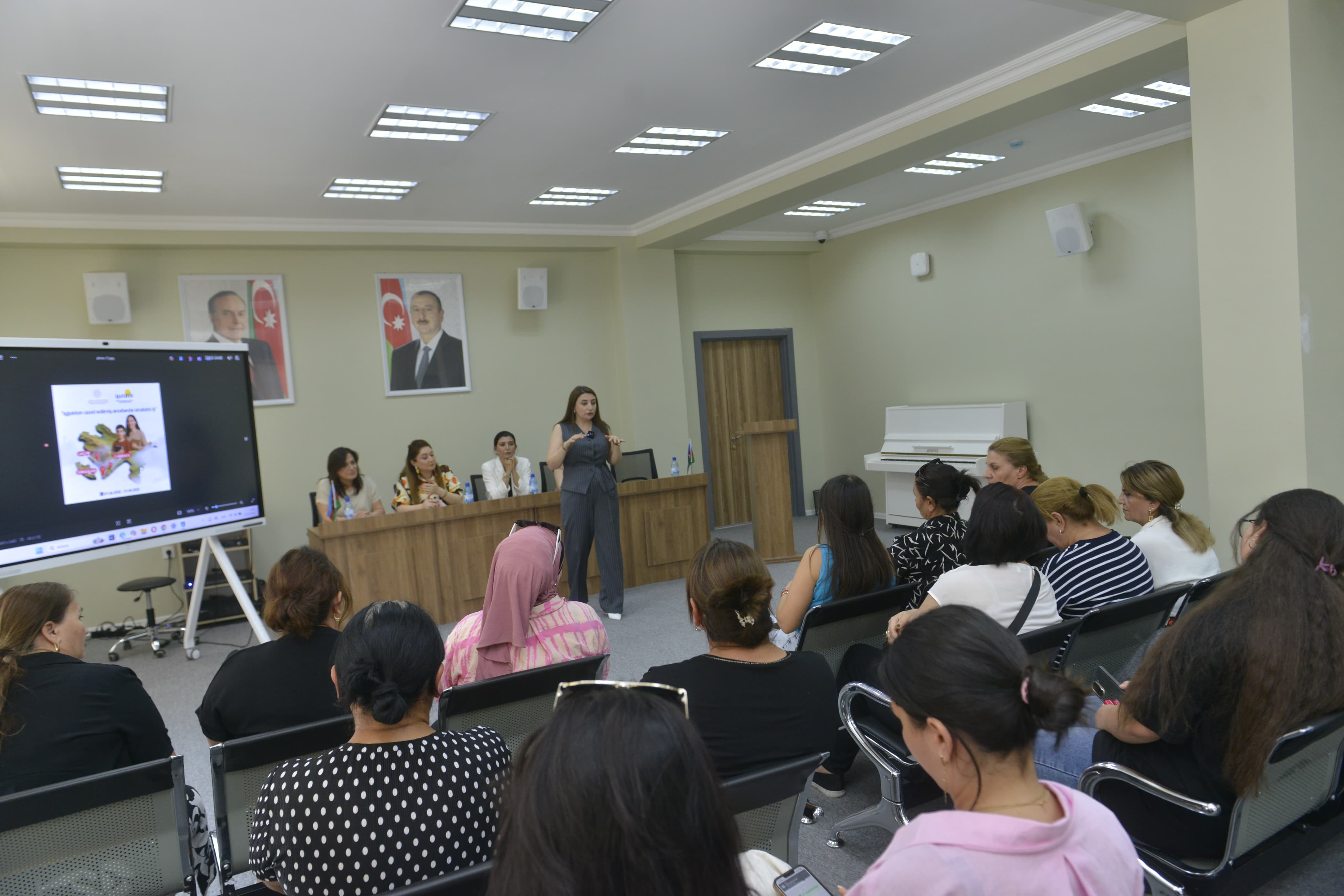 Zəngilanda analar üçün maarifləndirmə və psixoloji dəstək təlimləri keçirildi (FOTO)