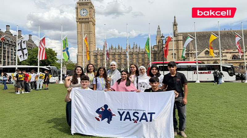 “Bakcell”in dəstəyi ilə “YAŞAT” yay məktəbi Londonda (FOTO)