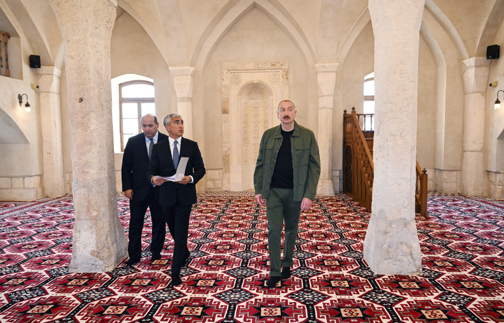 Prezident Ağdam və Xocalıda açılışlar etdi (YENİLƏNİB)