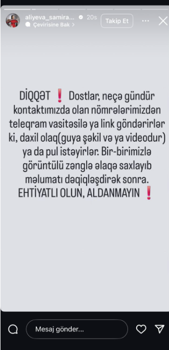Bu dəfə dələduzların hədəfi onlar oldu (FOTO)