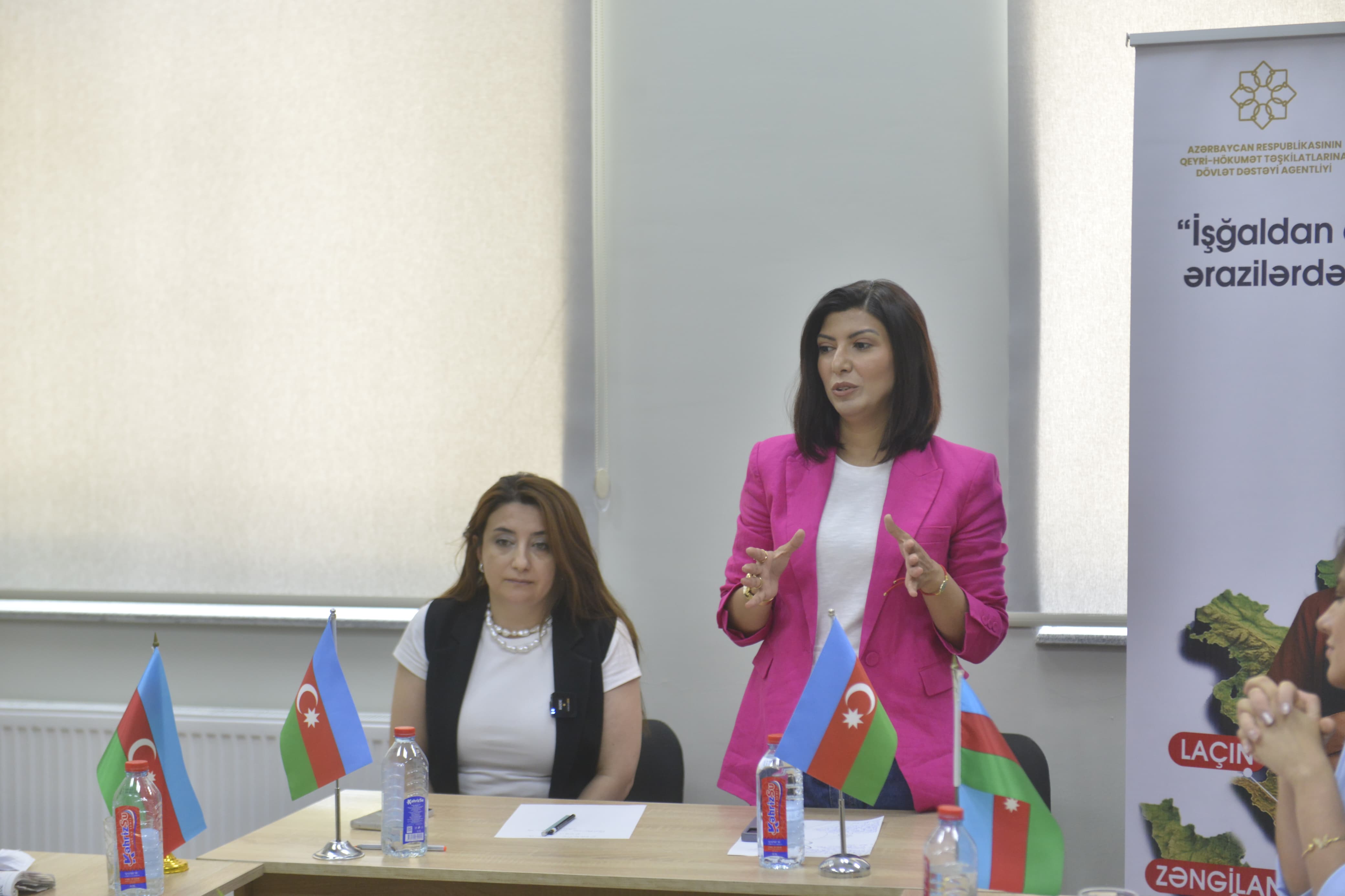 Zəngilanda analar üçün maarifləndirmə və psixoloji dəstək təlimləri keçirildi (FOTO)