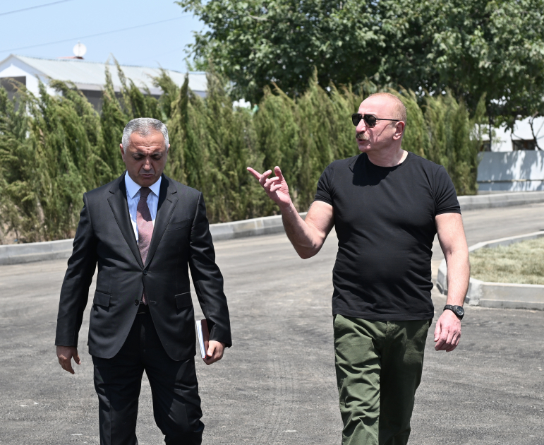 Prezident Ağdam və Xocalıda açılışlar etdi (YENİLƏNİB)