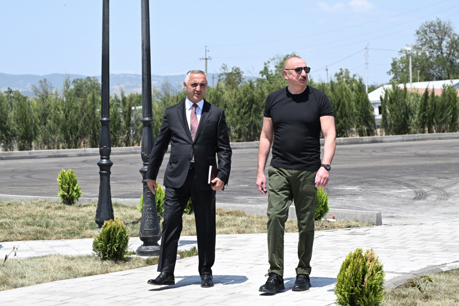Prezident Ağdam və Xocalıda açılışlar etdi (YENİLƏNİB)