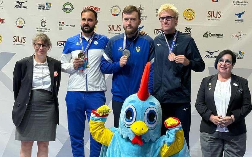 Azərbaycanın güllə atıcısı Avropa çempionatında gümüş medal qazandı