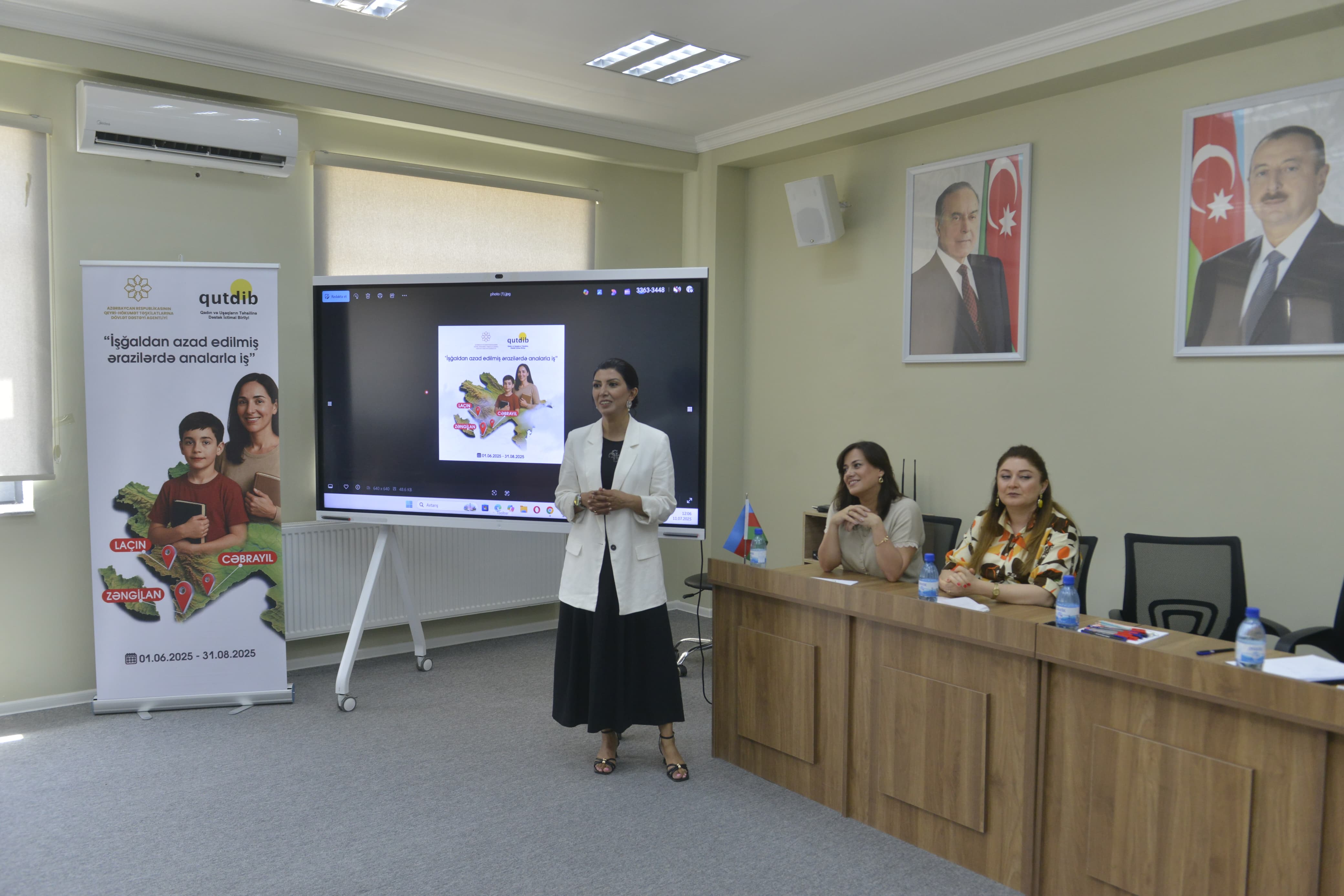 Zəngilanda analar üçün maarifləndirmə və psixoloji dəstək təlimləri keçirildi (FOTO)