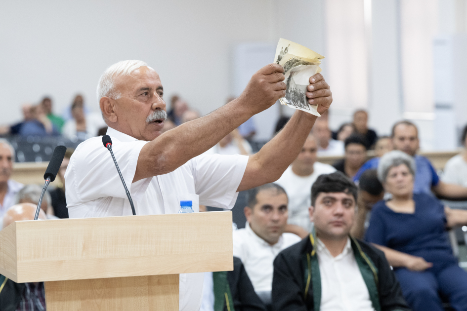 Ermənistan tərəfindən əsir və girov götürülmüş, xəsarətlər almış zərərçəkmişlər məhkəmədə ifadə verdi (FOTO)