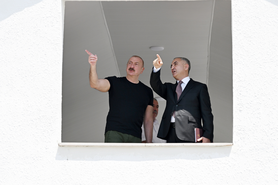 Prezident Ağdam və Xocalıda açılışlar etdi (YENİLƏNİB)