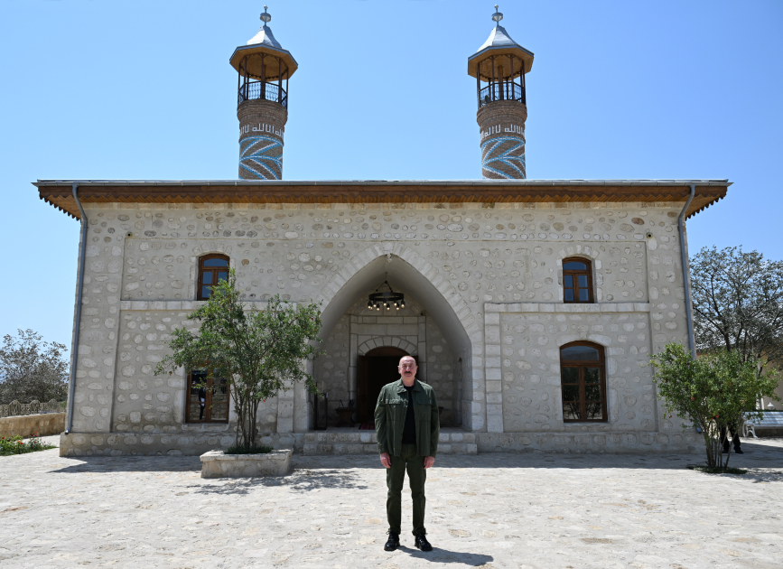Prezident Ağdam və Xocalıda açılışlar etdi (YENİLƏNİB)