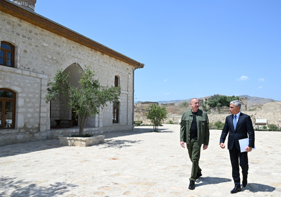 Prezident Ağdam və Xocalıda açılışlar etdi (YENİLƏNİB)