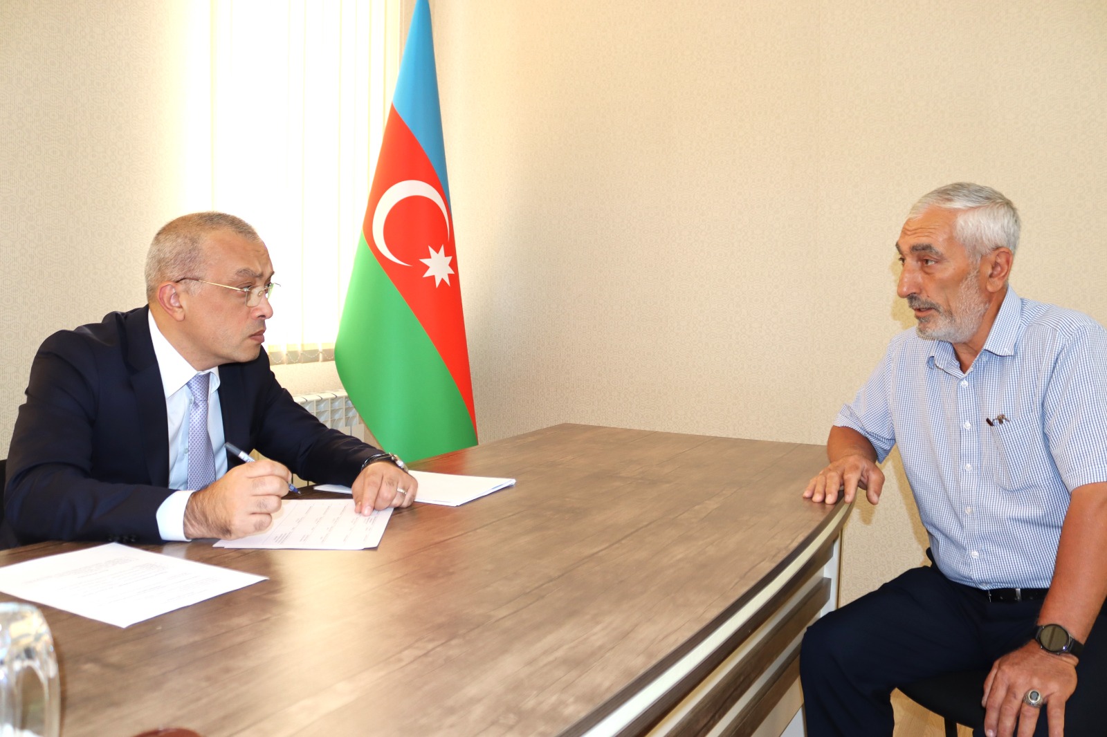 ADSEA sədri Xızı rayonunda vətəndaşlarla görüşdü (FOTO)