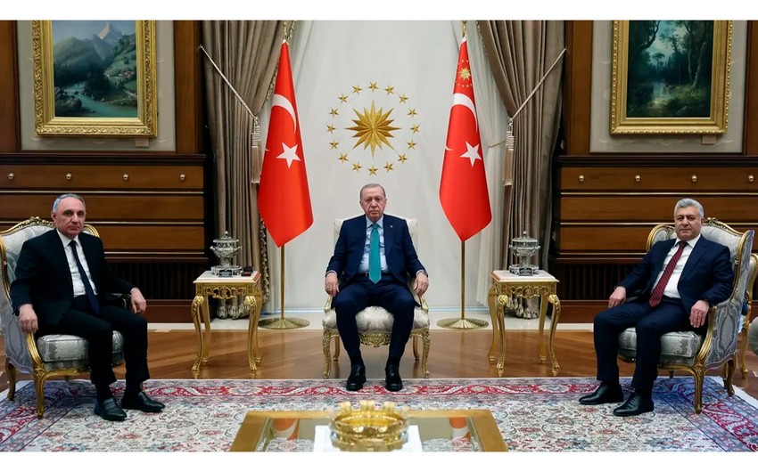Rəcəb Tayyib Ərdoğan Kamran Əliyevi qəbul etdi