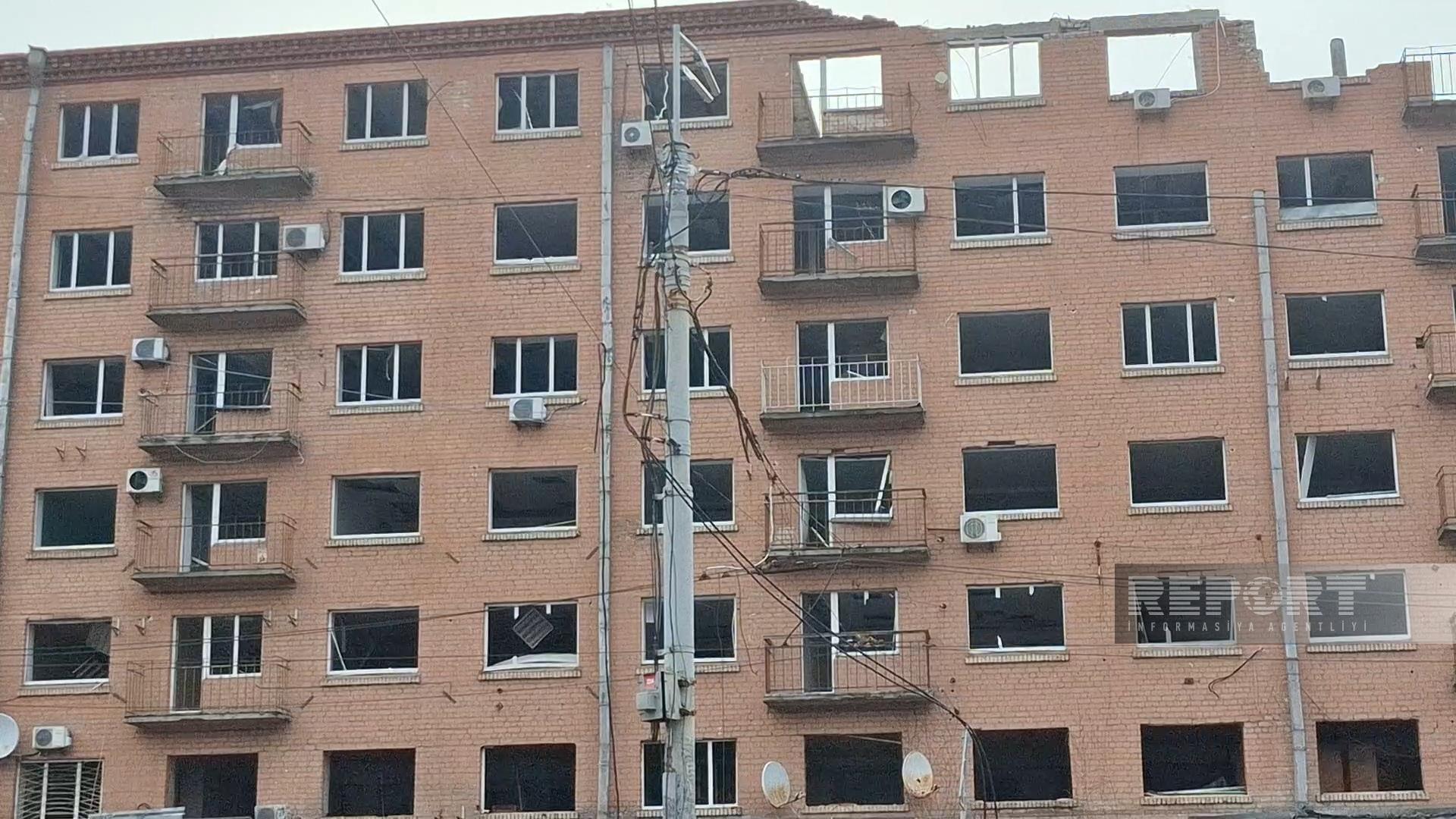 Kiyevdəki səfirliyimizin ətrafı raketlə vuruldu: Ölənlər var (FOTO)