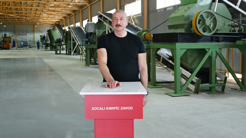 Prezident Ağdam və Xocalıda açılışlar etdi (YENİLƏNİB)
