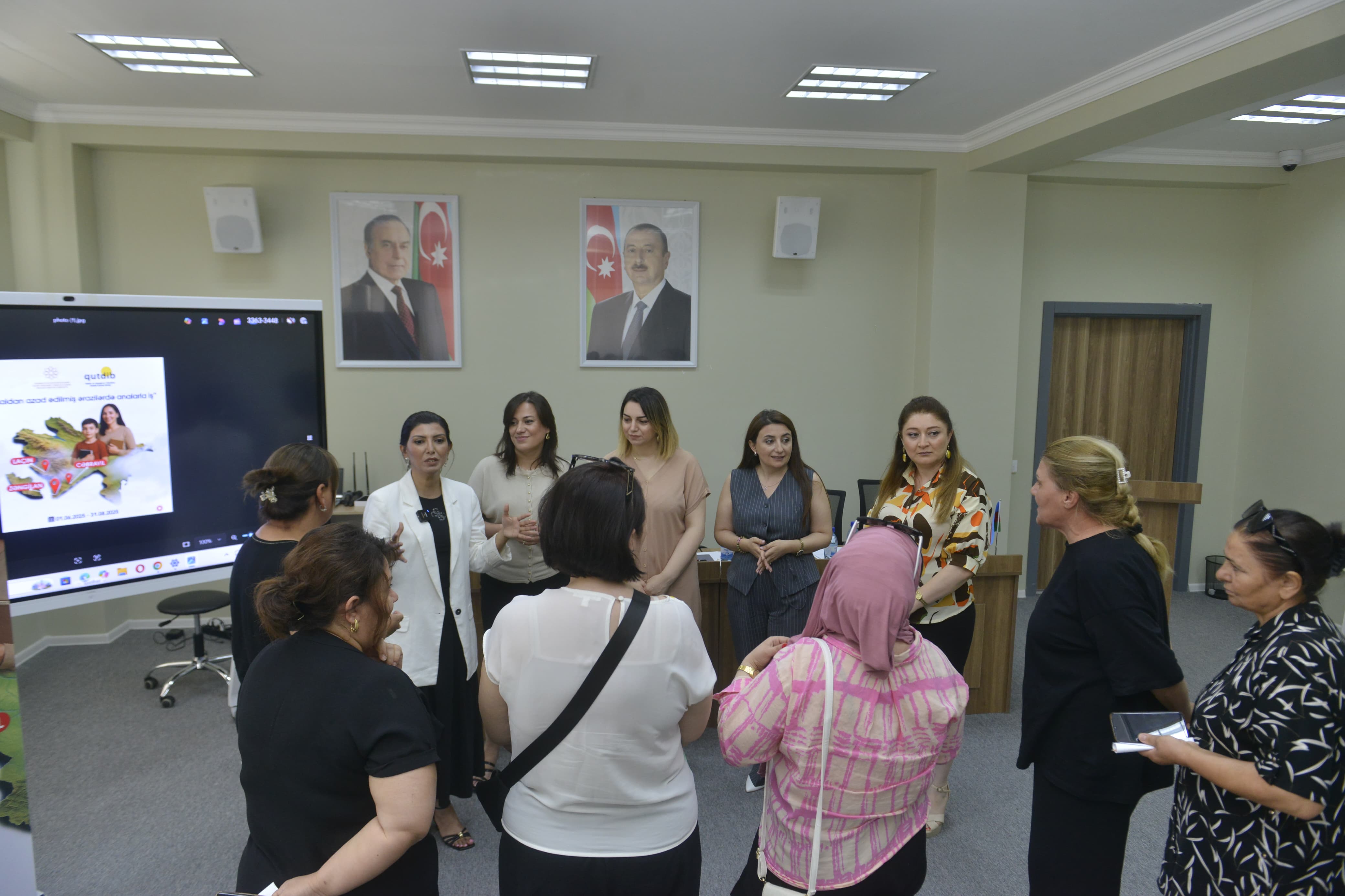 Zəngilanda analar üçün maarifləndirmə və psixoloji dəstək təlimləri keçirildi (FOTO)