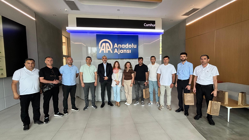 Azərbaycanlı qazi jurnalistlər AA, CNN TÜRK, Azərbaycan evində (FOTO)