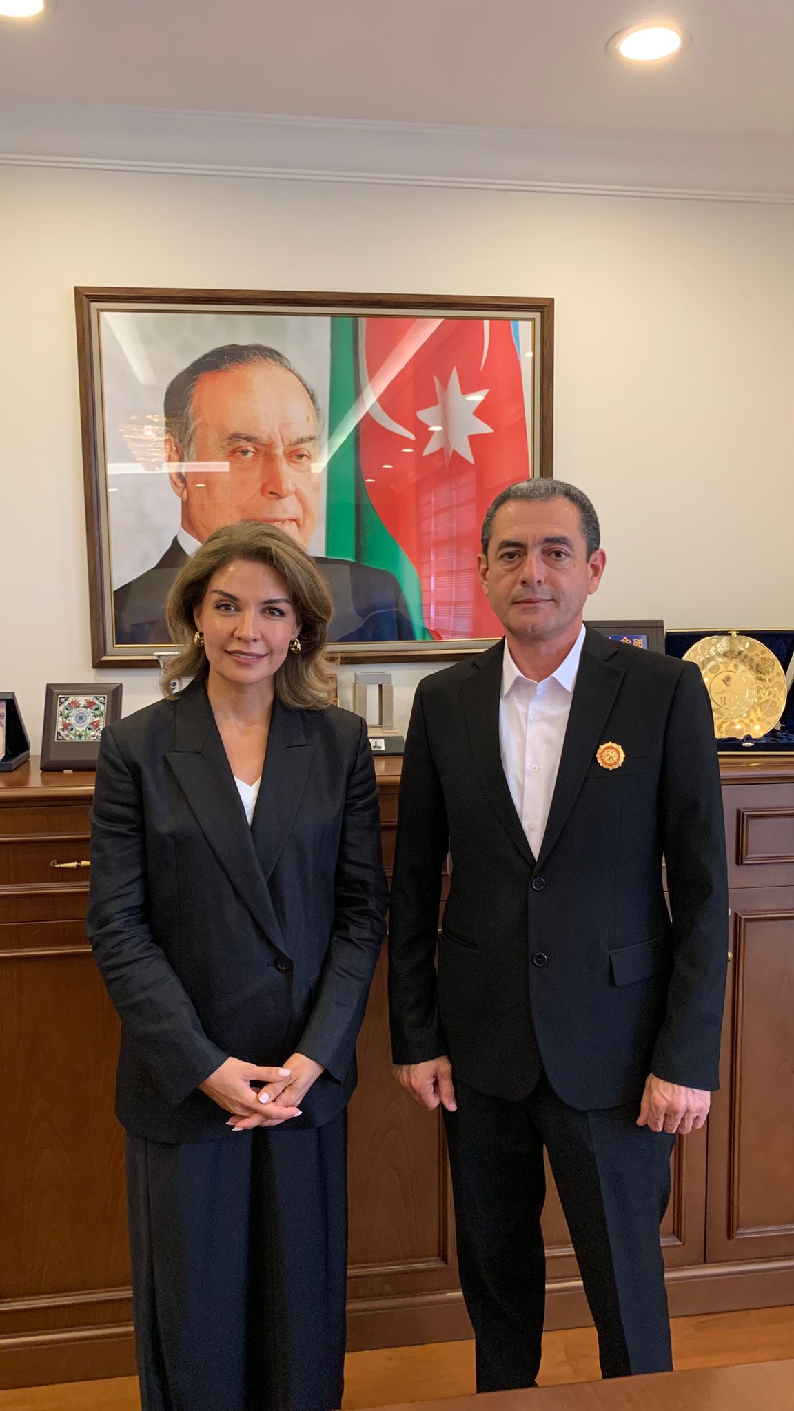 Qazi jurnalistlər Azərbaycanın İstanbuldakı Baş Konsulluğunda (FOTO)