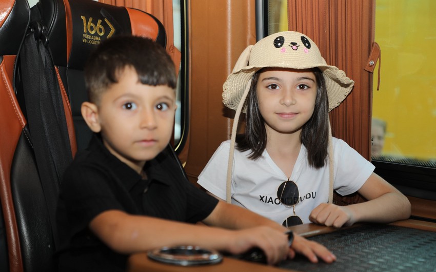 Xıdırlı kəndinə növbəti köç karvanı yola salındı (FOTO)