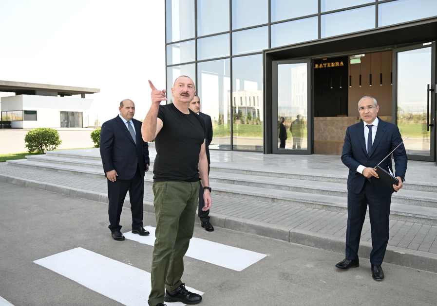Prezident Ağdam və Xocalıda açılışlar etdi (YENİLƏNİB)