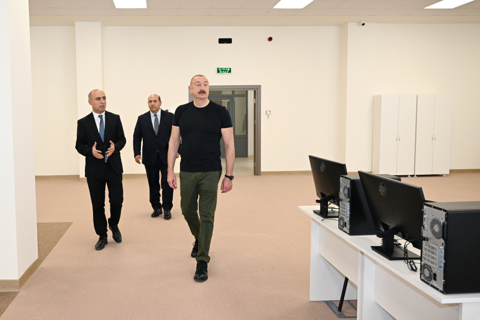 Prezident Ağdam və Xocalıda açılışlar etdi (YENİLƏNİB)