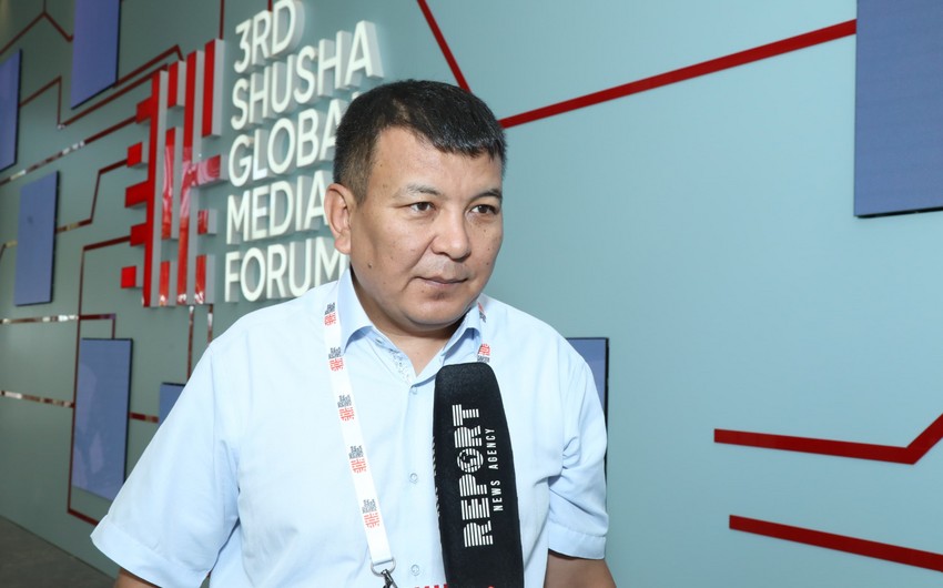 Kubanıç Joldoşev: İlham Əliyevin geosiyasi baxışı Forumun iştirakçılarını heyran edib