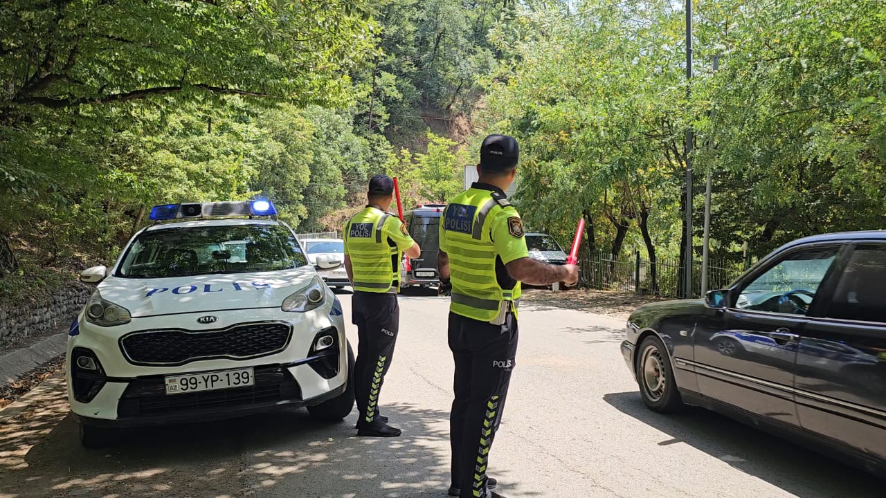 Lənkəran və Lerikdə istirahət zonalarında polis əməkdaşlarının fasiləsiz xidməti təşkil edilib