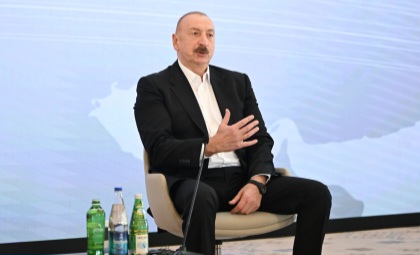 İlham Əliyev ukraynalılara məsləhət verdi: Heç vaxt işğalla barışmayın