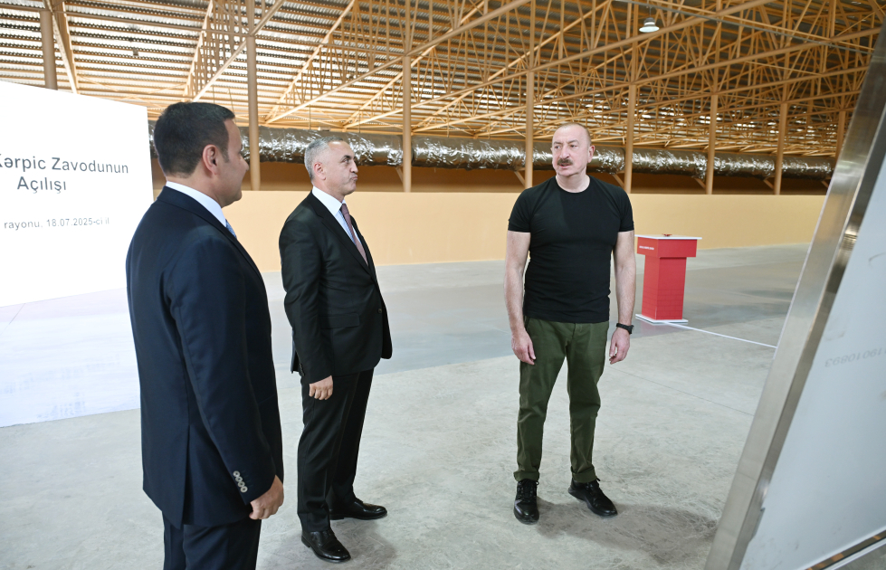 Prezident Ağdam və Xocalıda açılışlar etdi (YENİLƏNİB)