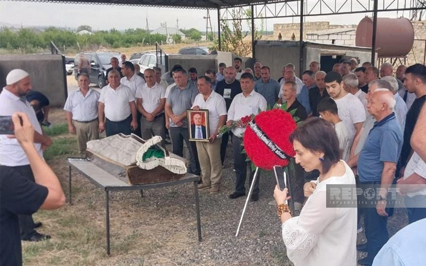 Vidadi Babanlı Qazaxda dəfn olundu
