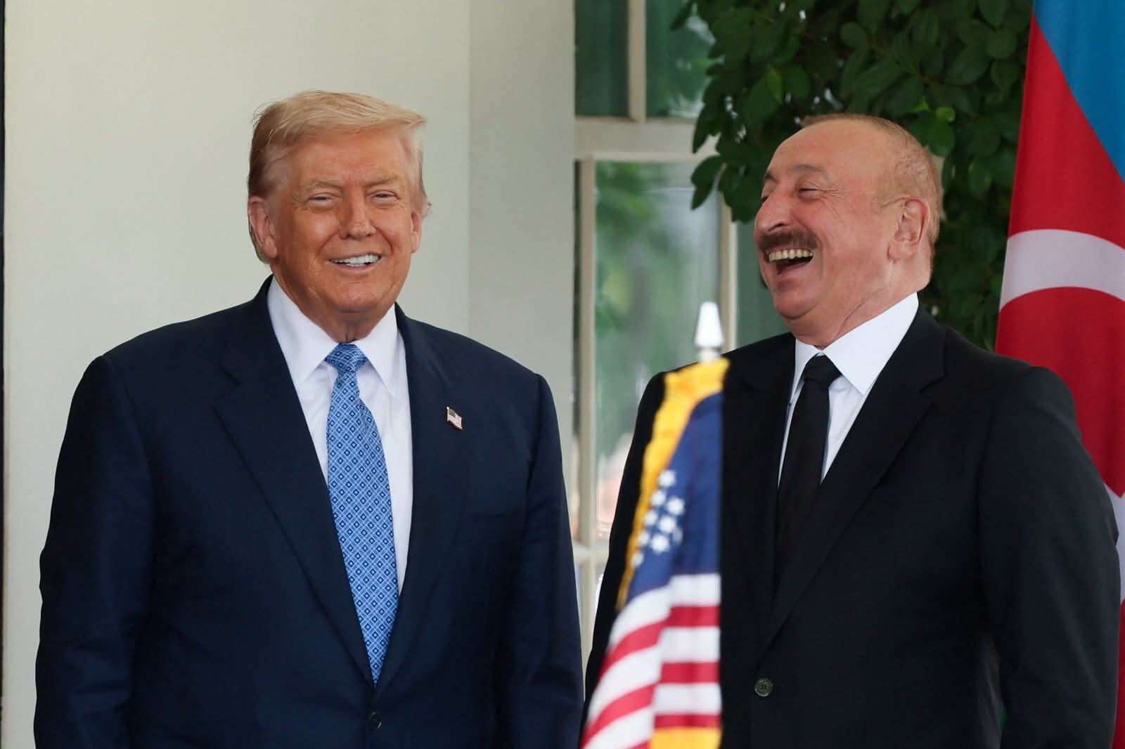 İlham Əliyev Ağ Evdə (FOTO)