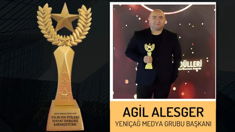 Aqil Ələsgər İstanbulda mükafata layiq görüldü (FOTO/VİDEO)