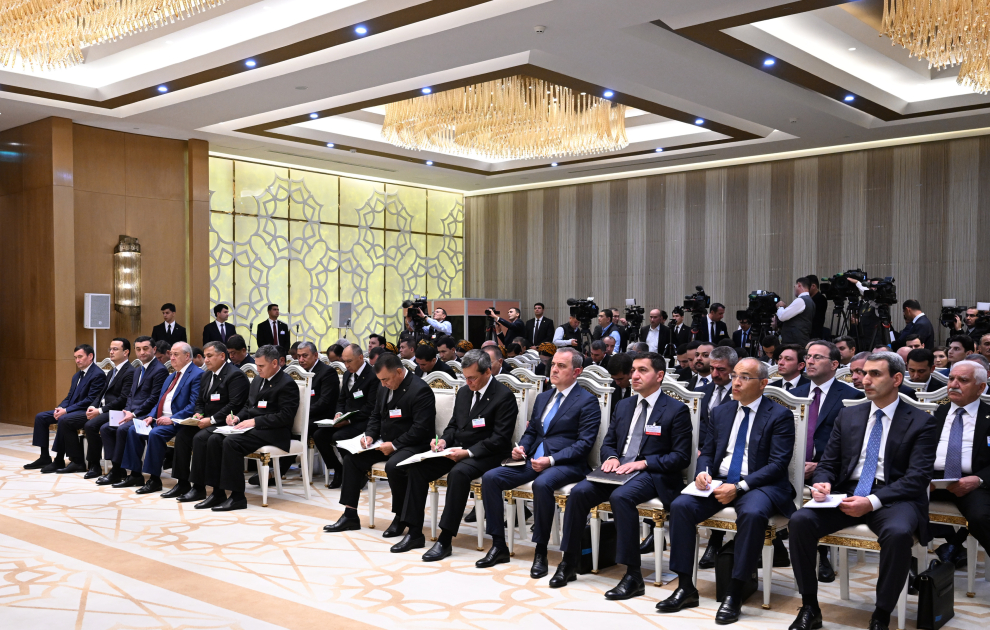Üç ölkə lideri yüksəksəviyyəli görüşün yekunlarına dair mətbuata birgə bəyanatla çıxış etdi  (YENİLƏNİB)