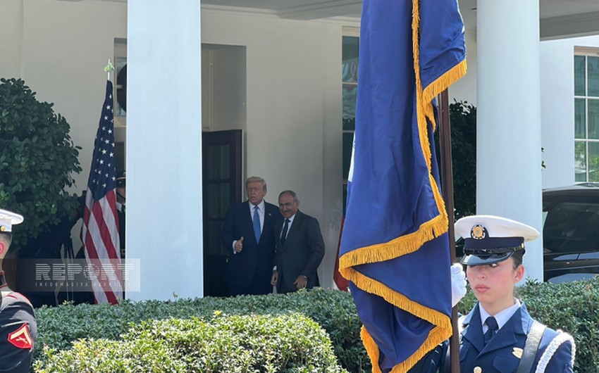 Donald Trampla Nikol Paşinyanın görüşü başladı (VİDEO)