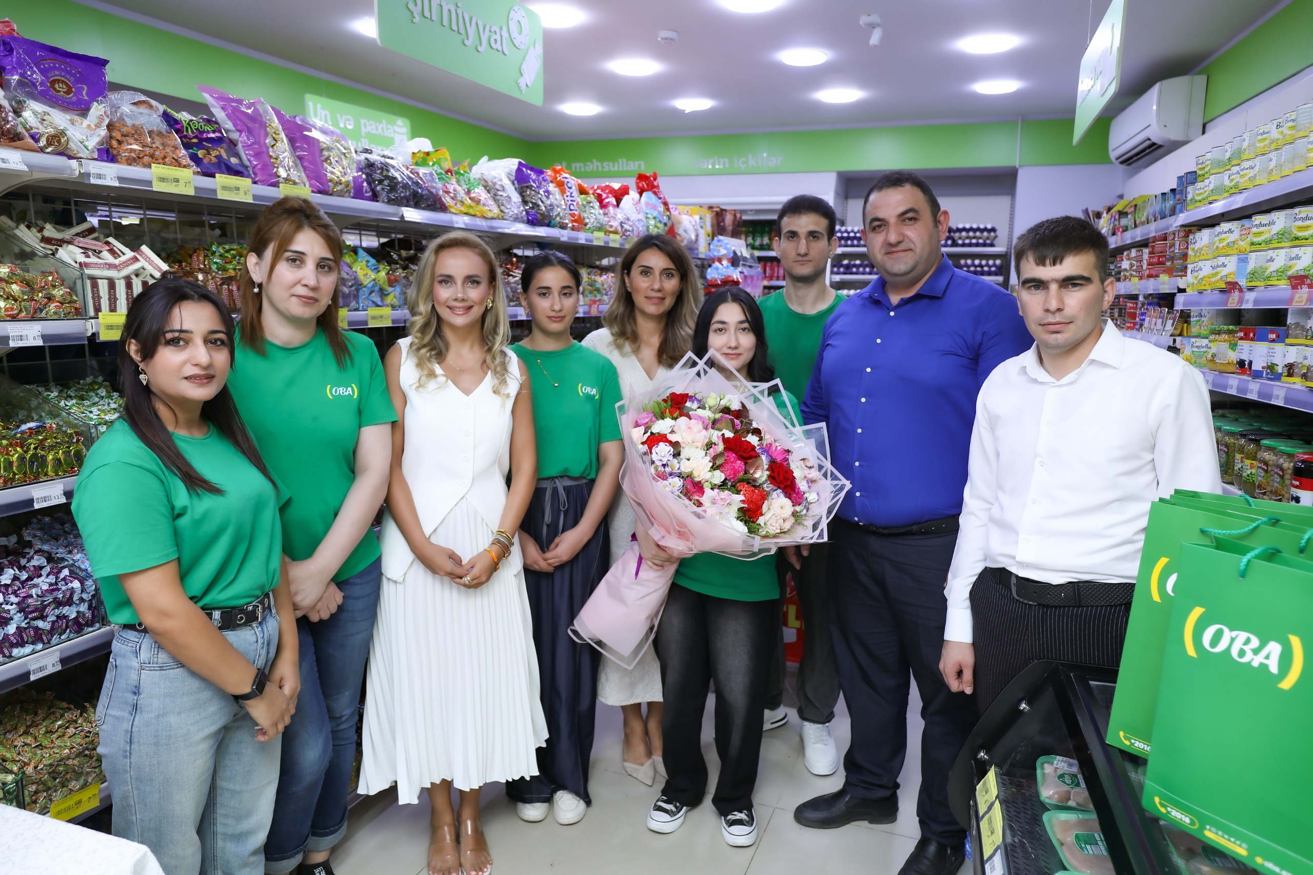 “OBA” marketlər şəbəkəsinin əməkdaş sayı 10 min nəfərə çatdı (VİDEO)