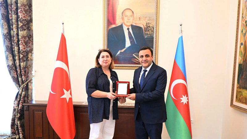 Azərbaycan ədəbiyyatını Türkiyədə tanıdan alim mükafat aldı