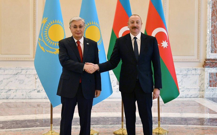 Tokayev Azərbaycan liderini təbrik etdi