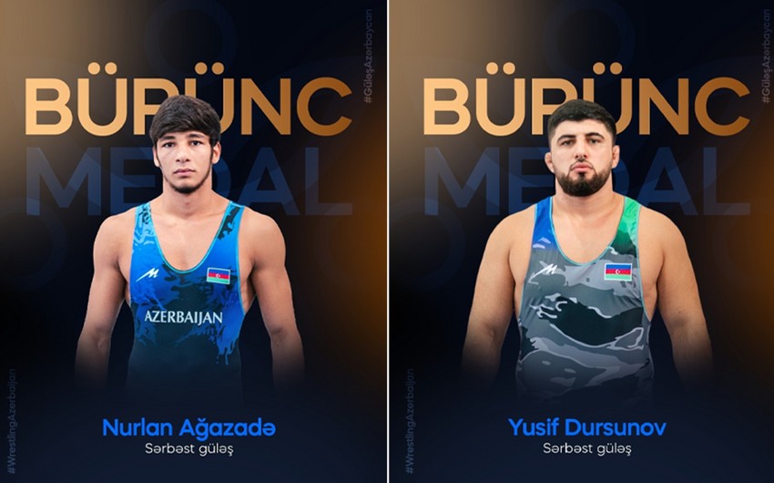 İki güləşçimiz dünya çempionatında bürünc medal qazandı