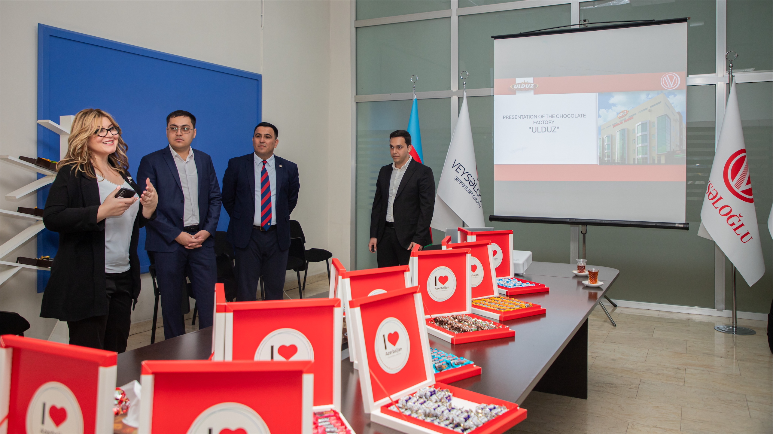 Özbəkistan universitetlərinin tələbələri “Ulduz” Şokolad Fabrikində istehsalat təcrübəsində iştirak edib