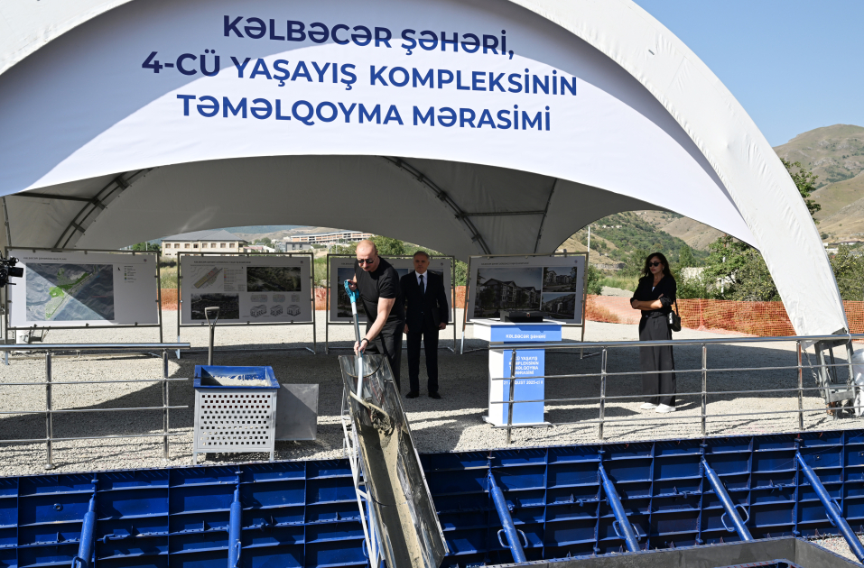 Prezident və birinci xanım Kəlbəcərdə sakinlərlə görüşdü (YENİLƏNİB)