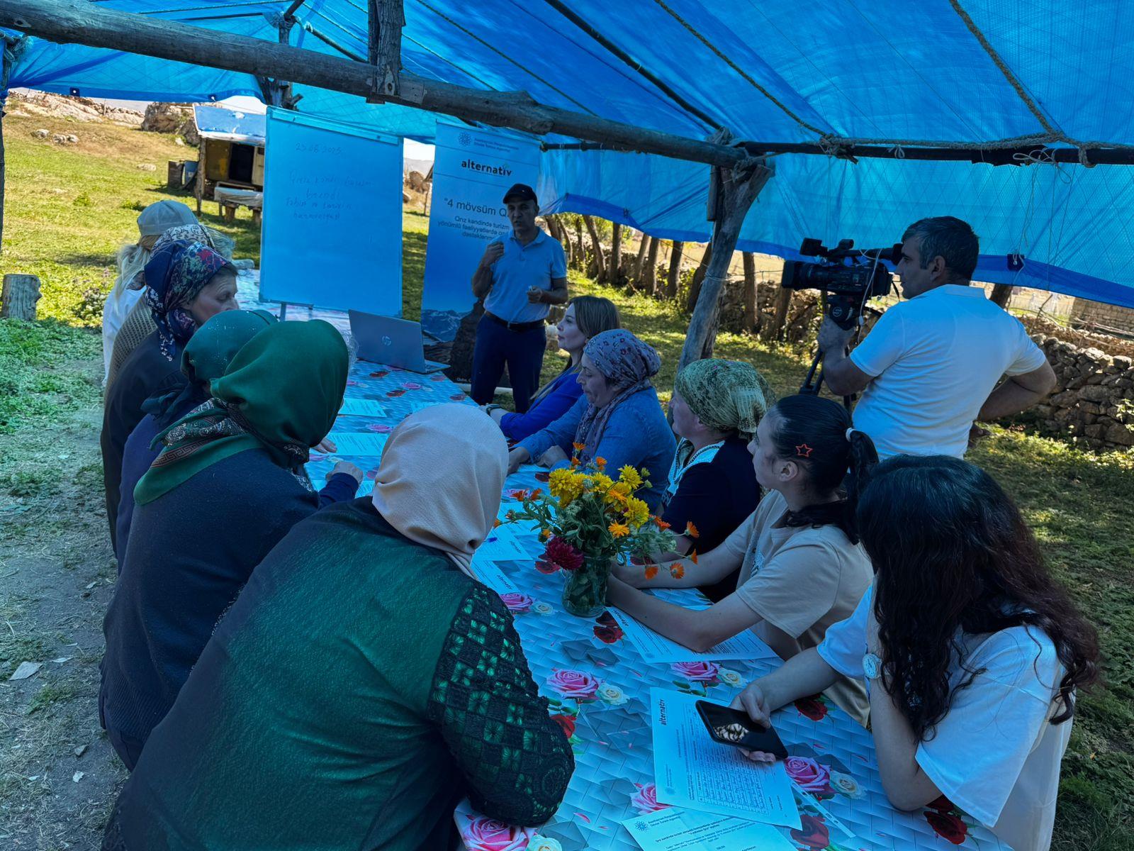 Qrızda kənd turizmi brendinin yaradılmasına dair təlim keçirildi (FOTO)