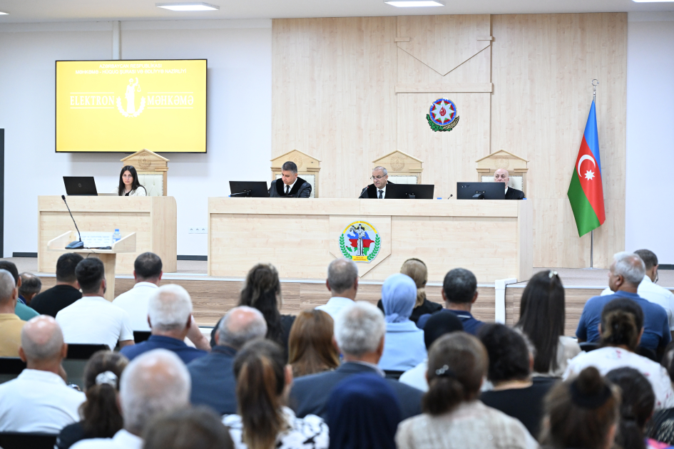 Vardanyanın məhkəməsində zərərçəkmişin və hüquqi varislərinin ifadələri dinlənildi (FOTO)