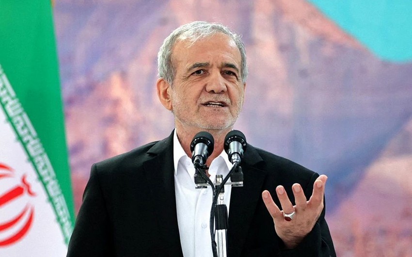 Pezeşkian: Tehran sərhədlərin qorunacağı təqdirdə Zəngəzur dəhlizinin əleyhinə deyil