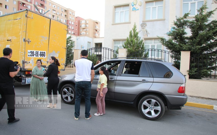 Ağdamın Xıdırlı kəndinə növbəti köç karvanı yola salındı (FOTO)