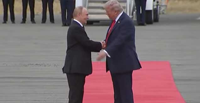 Tramp və Putin görüşdü (VİDEO)