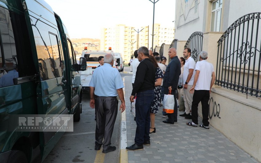 Ağdamın Xıdırlı kəndinə növbəti köç karvanı yola salındı (FOTO)