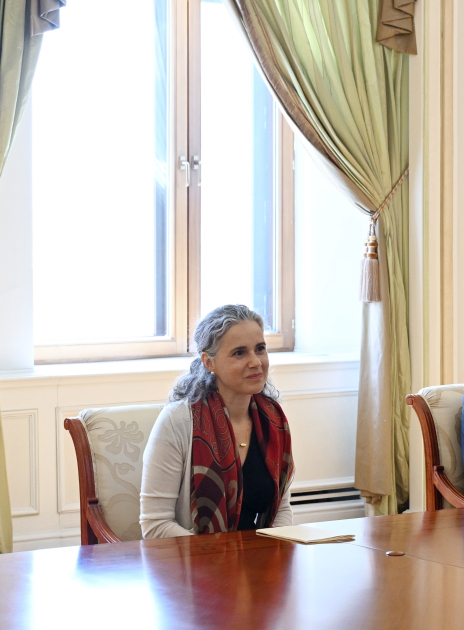 Prezident Maqdalena Qrononu qəbul etdi (FOTO)