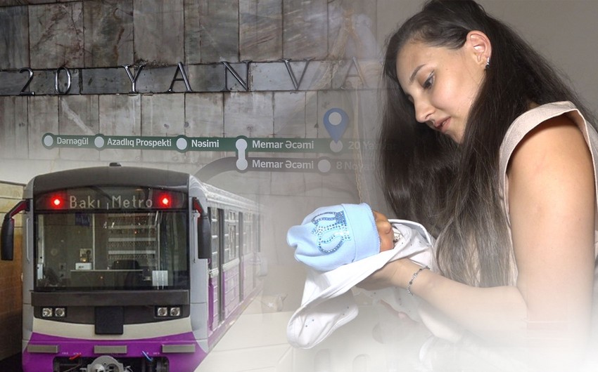 Metroda doğulan körpənin anası danışdı: 